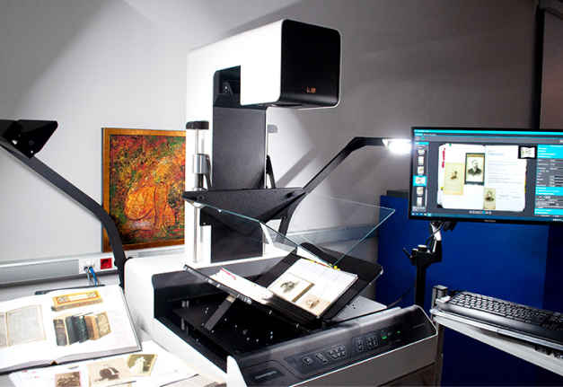 Scanner planetario professionale per vari formati